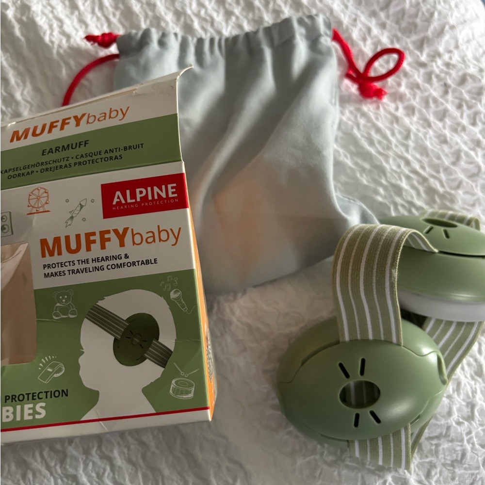 Alpine Muffy Baby Olive Earmuffs